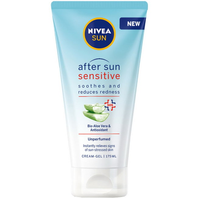 Гель-крем после загара Nivea After sun Sensitive 175 мл