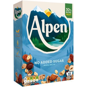 Мюсли Alpen 560 гр несладкие