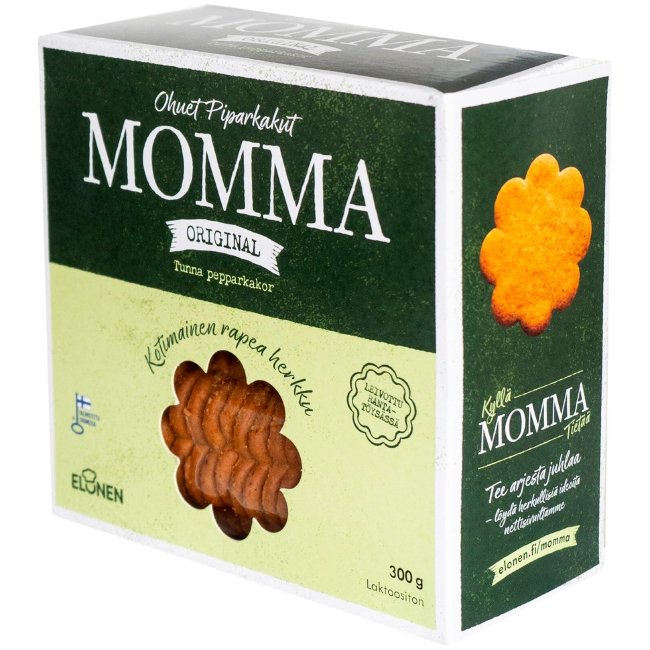 Тонкое печенье с пряностями Momma original 300 гр
