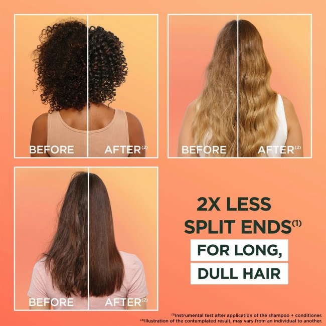 Кондиционер для длинных волос Garnier Fructis Hair Food Pineapple 350 мл Кондиционер для длинных волос Garnier Fructis Hair Food Pineapple 350 мл