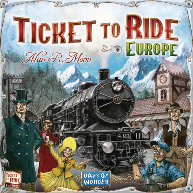 Настольная игра Ticket to Ride Europe