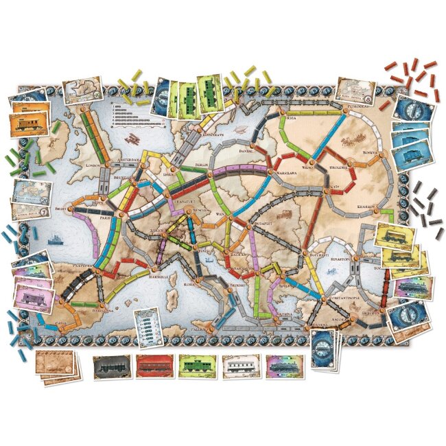 Настольная игра Ticket to Ride Europe