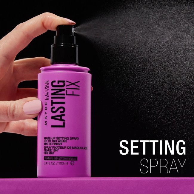 Спрей для фиксации макияжа Maybelline New York Face Studio Setting Spray 100 Lasting Fix 100 мл Спрей для фиксации макияжа Maybelline New York Face Studio Setting Spray 100 Lasting Fix 100 мл