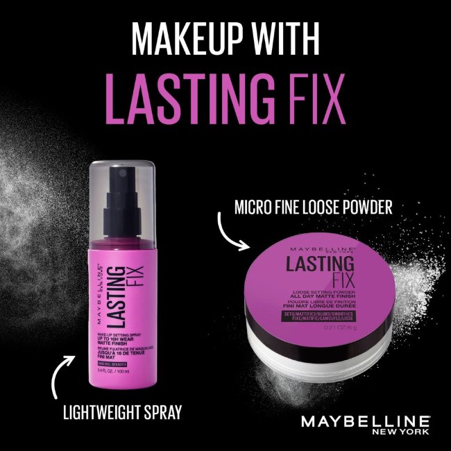 Спрей для фиксации макияжа Maybelline New York Face Studio Setting Spray 100 Lasting Fix 100 мл Спрей для фиксации макияжа Maybelline New York Face Studio Setting Spray 100 Lasting Fix 100 мл