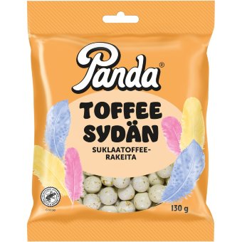 Пасхальные конфеты Toffeesydän Panda 130 гр