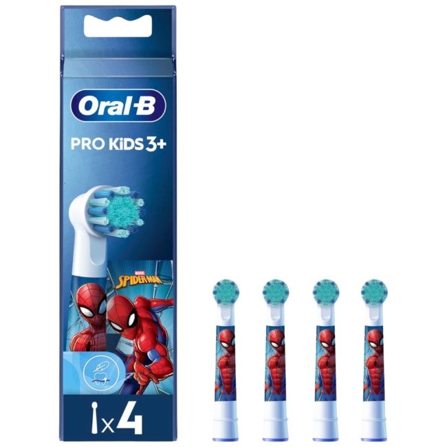 Сменные насадки Oral-B для детей Spiderman 4 шт