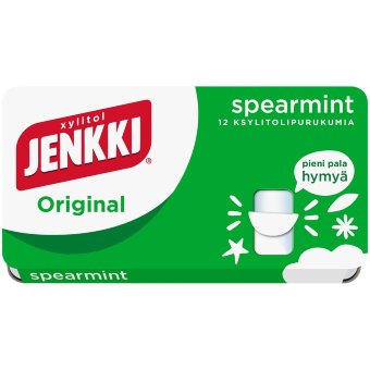 Жевательная резинка Jenkki Original Spearmint 18 гр (цена по акции)