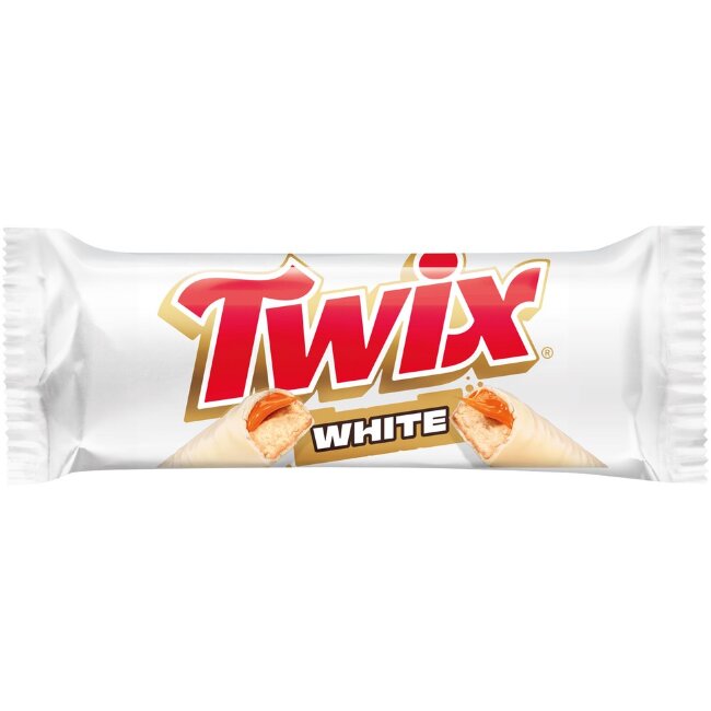 Шоколадный батончик с белым шоколадом Twix White 46 гр