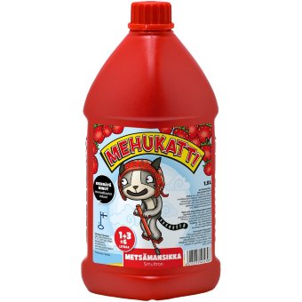 Питьевой концентрат Mehukatti (земляника, яблоко) 1,5 л