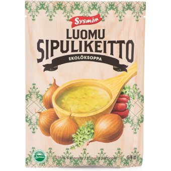 Суп из лука органический Sysmän 64 гр