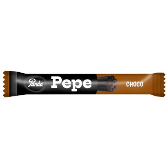 Лакричная конфета с шоколадной начинкой Panda Pepe Choco 32 гр