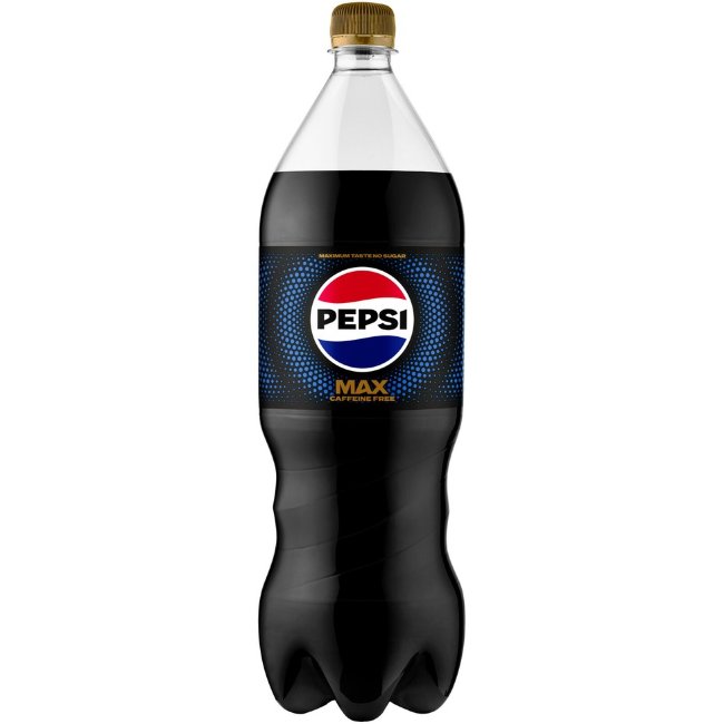 Безкофеиновый газированный напиток Pepsi Max 1,5 л