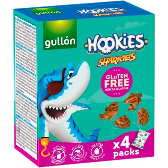 Безглютеновое печенье Gullón Hookies sharkies 160 гр