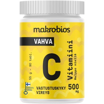 Витамин C 500 мг 90 шт Makrobios