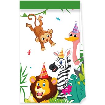 Праздничные пакеты Decorata Party Jungle Balloons из FSC бумаги