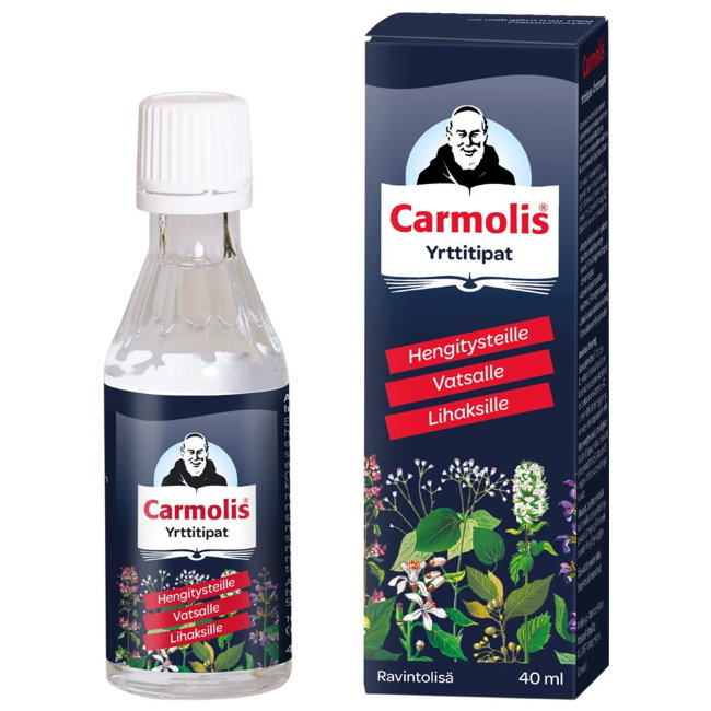 Монастырские Травяные капли Carmolis Yrttitipat 40 мл Valioravinto