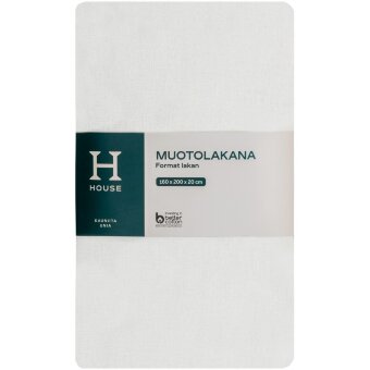 Простыня на резинке House 160x200x20 см