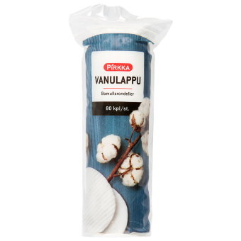 Ватные диски Pirkka 80 гр