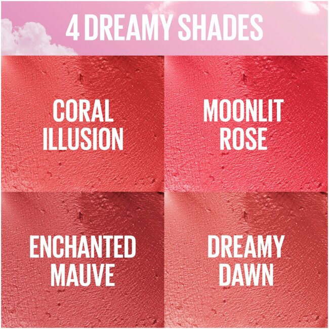 Мусс для губ и щек Maybelline New York Cloudtopia 9 Dreamy Dawn 5 гр