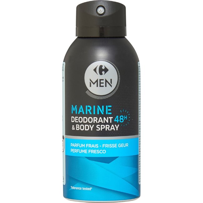 Дезодорант-спрей для мужчин Carrefour Men Marine 150 мл
