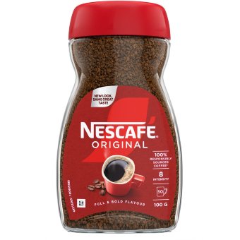 Кофе растворимый Nescafe Original 100 гр ст/банка