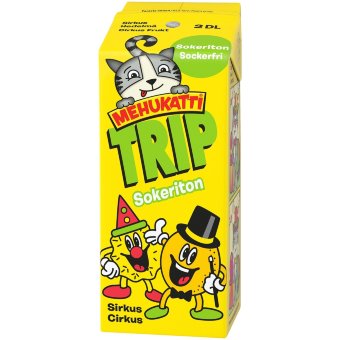 Напиток апельсин-маракуйя без сахара Mehukatti Trip Sirkus 200 мл Напиток апельсин-маракуйя без сахара Mehukatti Trip Sirkus 200 мл