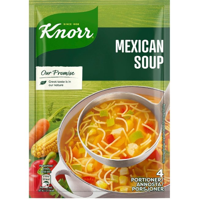 Суп Knorr Mexicanakeitto с мексиканскими специями 64 гр