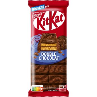 Шоколад с вафельной начинкой в двойном шоколаде KitKat 99 гр Шоколад с вафельной начинкой в двойном шоколаде KitKat 99 гр