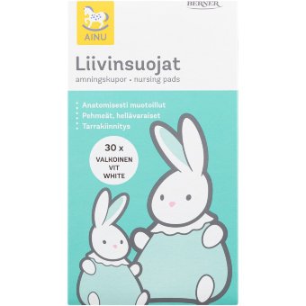 Прокладки для бюстгальтера Ainu 30 шт белые