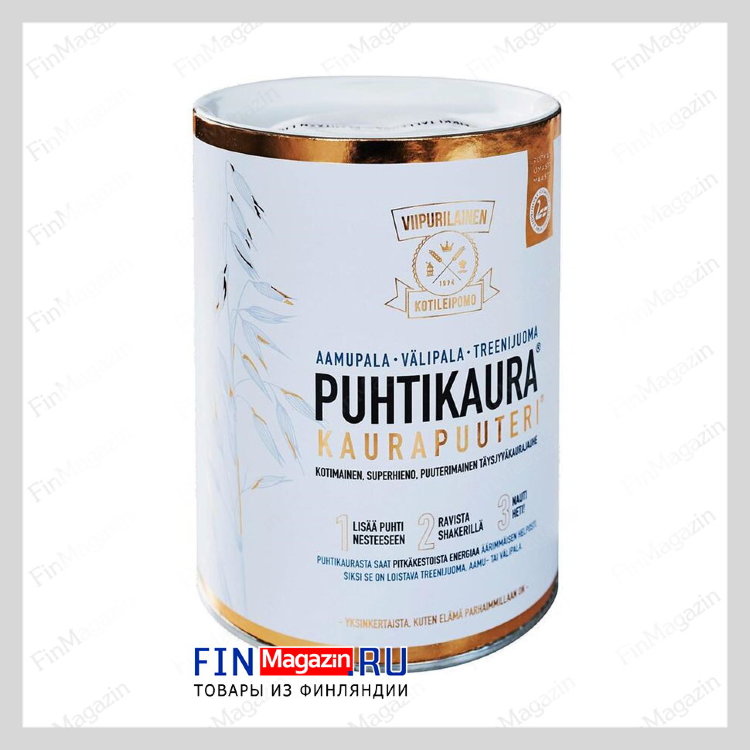 Цельнозерновой овсяный порошок Viipurilainen Puhtikaura 700 гр купить ...
