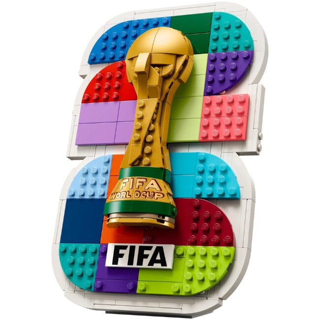 Конструктор LEGO® Editions Football 43032 официальный логотип турнира FIFA World Cup 2026™ Конструктор LEGO® Editions Football 43032 официальный логотип турнира FIFA World Cup 2026™