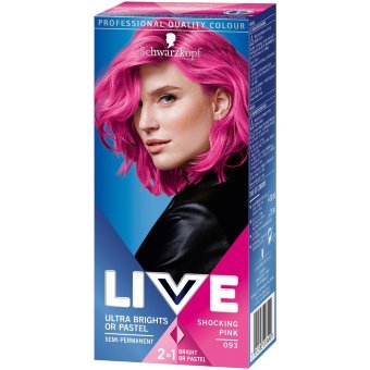 Краска для волос Schwarzkopf LIVE Ultra Brights 93 Shocking Pink