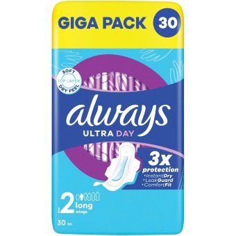 Гигиенические прокладки Always Ultra Long 30 шт с двумя крылышками