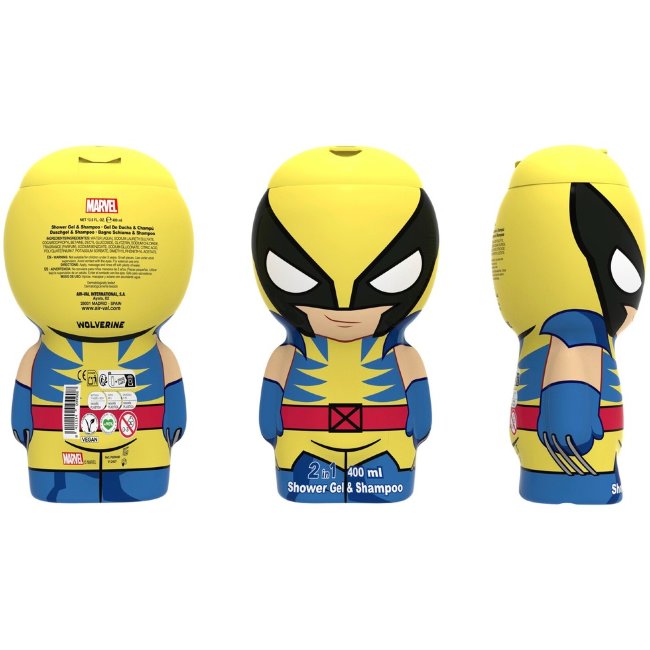 Душ и шампунь Air-Val Wolverine 400 мл Душ и шампунь Air-Val Wolverine 400 мл