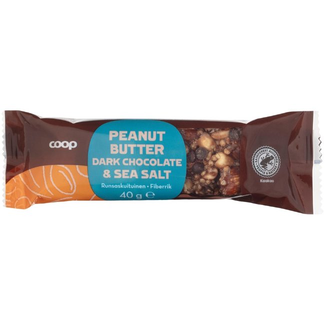 Арахисовый батончик Coop 40 гр