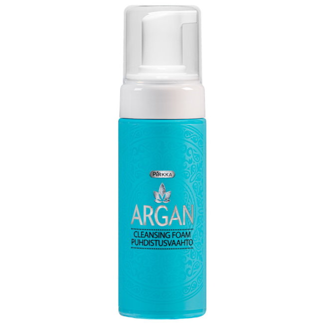 Питательная очищающая пенка для лица Pirkka Argan 150 мл