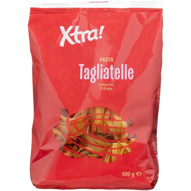 Паста тальятелле Xtra без яиц 500 гр