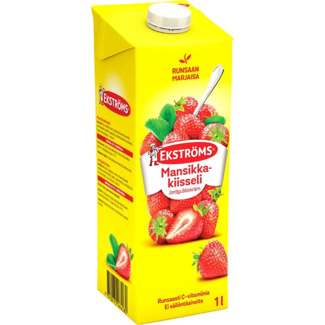Кисель Ekströms Extra Prima клубничный 1 л