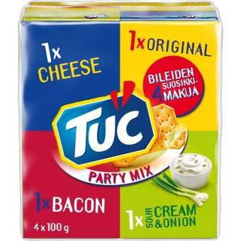Солёные крекеры TUC Party Mix 400 гр