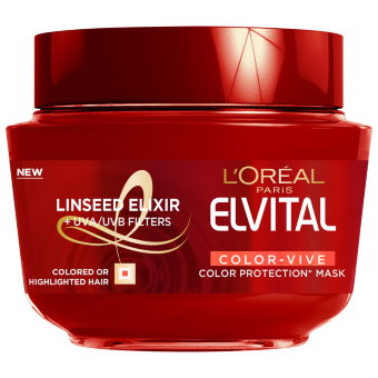 Питательная маска для окрашенных волос Elvital 300 мл, LOreal