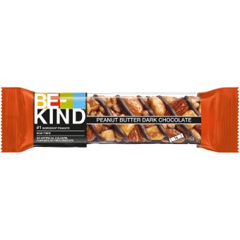 Ореховый батончик с медом и темным шоколадом Be-Kind 40 гр