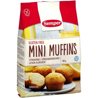 Лимонные кексы без глютена Semper 185 гр