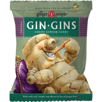 Жевательные имбирные конфеты Gin Gins Original 150 гр