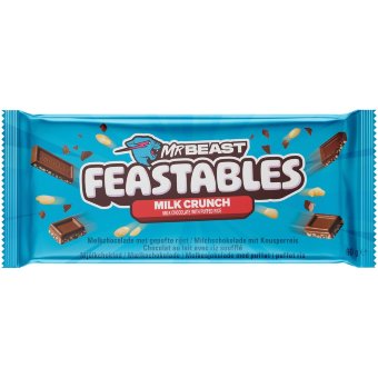 Молочный шоколад (хрустящий) MrBeast Feastables Milk Crunch 60 гр