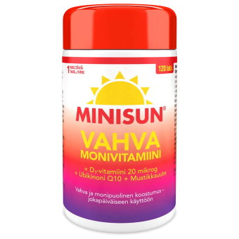 Мультивитаминный комплекс  MONIVITAMIINI VAHVA 120 таблеток Minisun