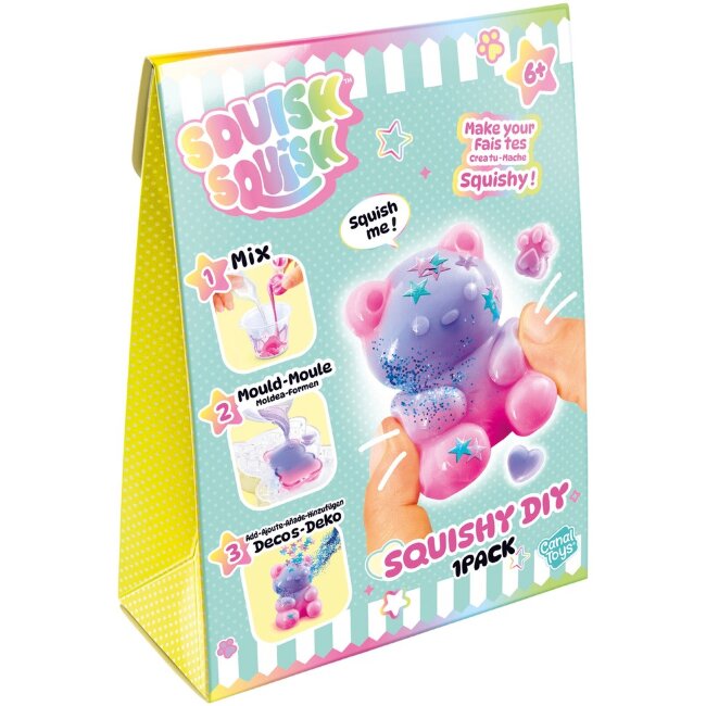 Набор для создания мягкой игрушки Squish Squish Squishy
