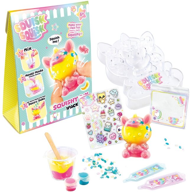 Набор для создания мягкой игрушки Squish Squish Squishy