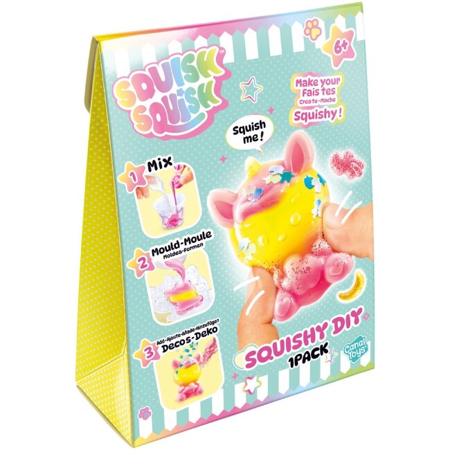 Набор для создания мягкой игрушки Squish Squish Squishy
