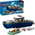 Игрушечный полицейский катер LEGO® City 60456 погоня на полицейской лодке Игрушечный полицейский катер LEGO® City 60456 погоня на полицейской лодке