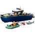Игрушечный полицейский катер LEGO® City 60456 погоня на полицейской лодке Игрушечный полицейский катер LEGO® City 60456 погоня на полицейской лодке